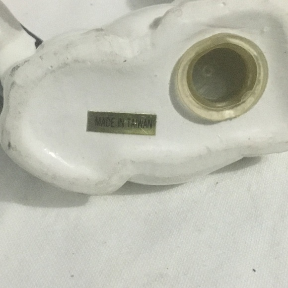 Vintage Melpa ceramic Black and White salt and pepper shakers- made in Japan - Picture 4 of 5